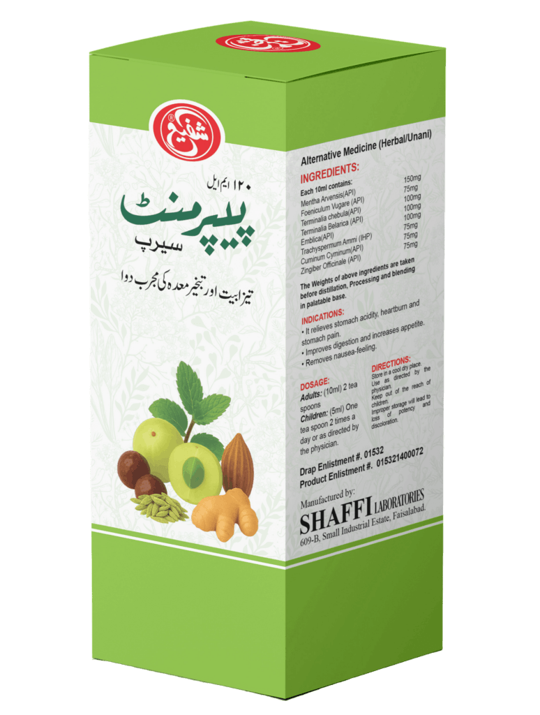 Peppermint Syrup - shaffilabs.com