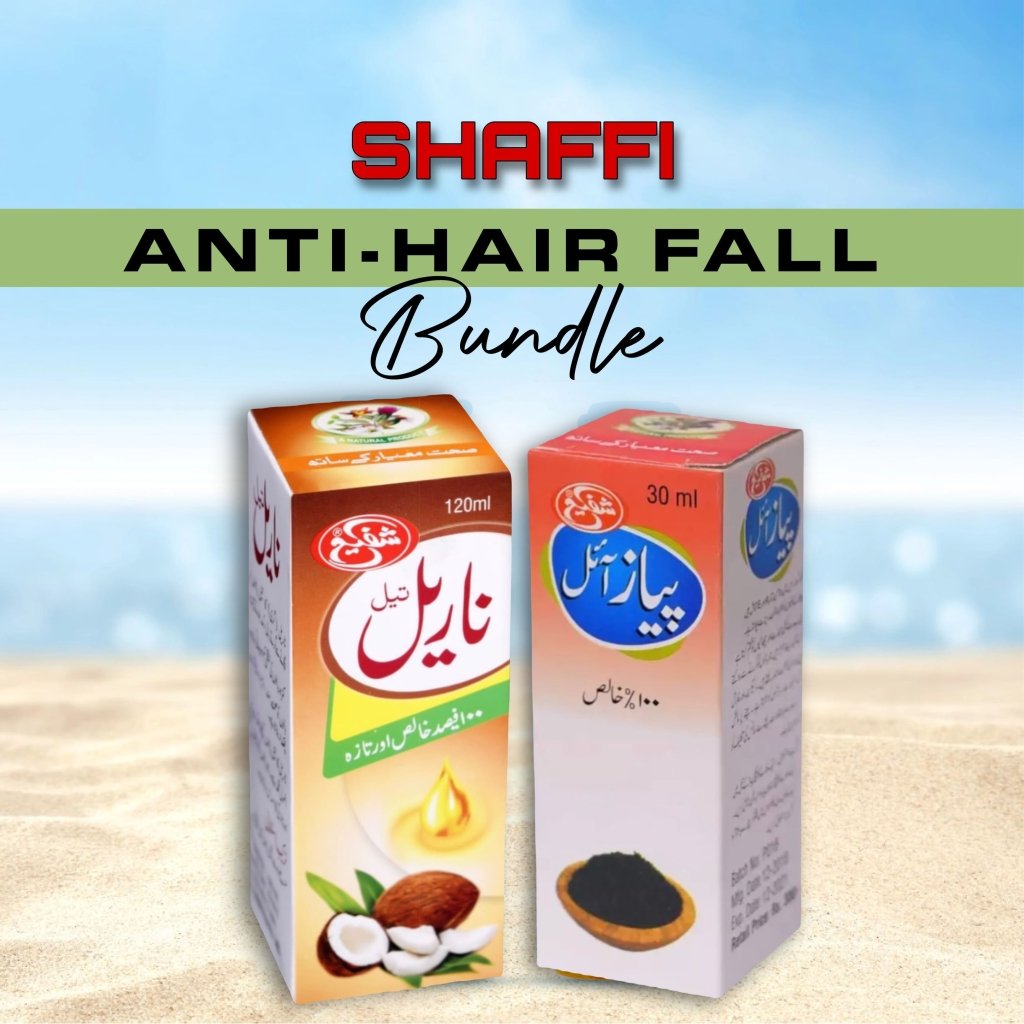 Anti - Hair fall Bundle (Onion+Coconut) Oil - shaffilabs.com