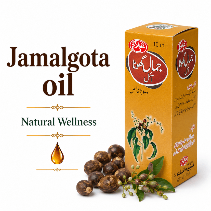 Roghan-e-Jamalgota (Croton Seed Oil)