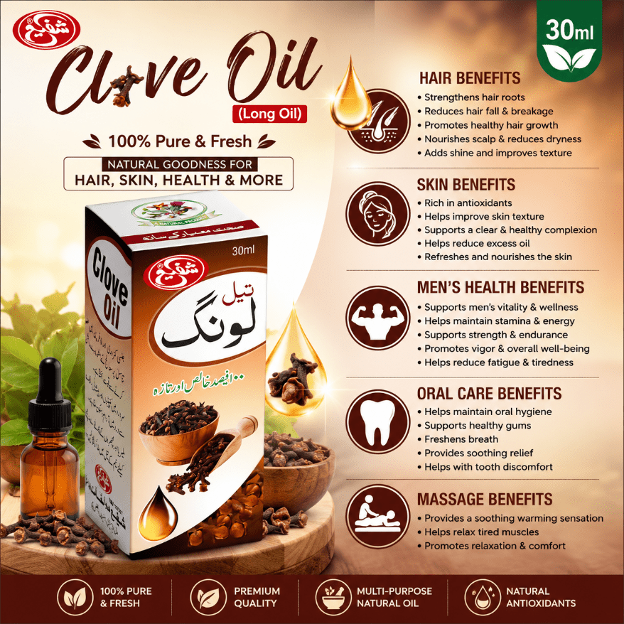 Clove Oil (Roghan-e-Long)