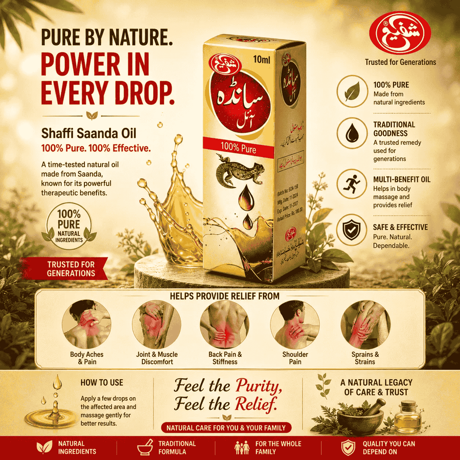 Sanda Oil-Herbal Wellness Oil for Men