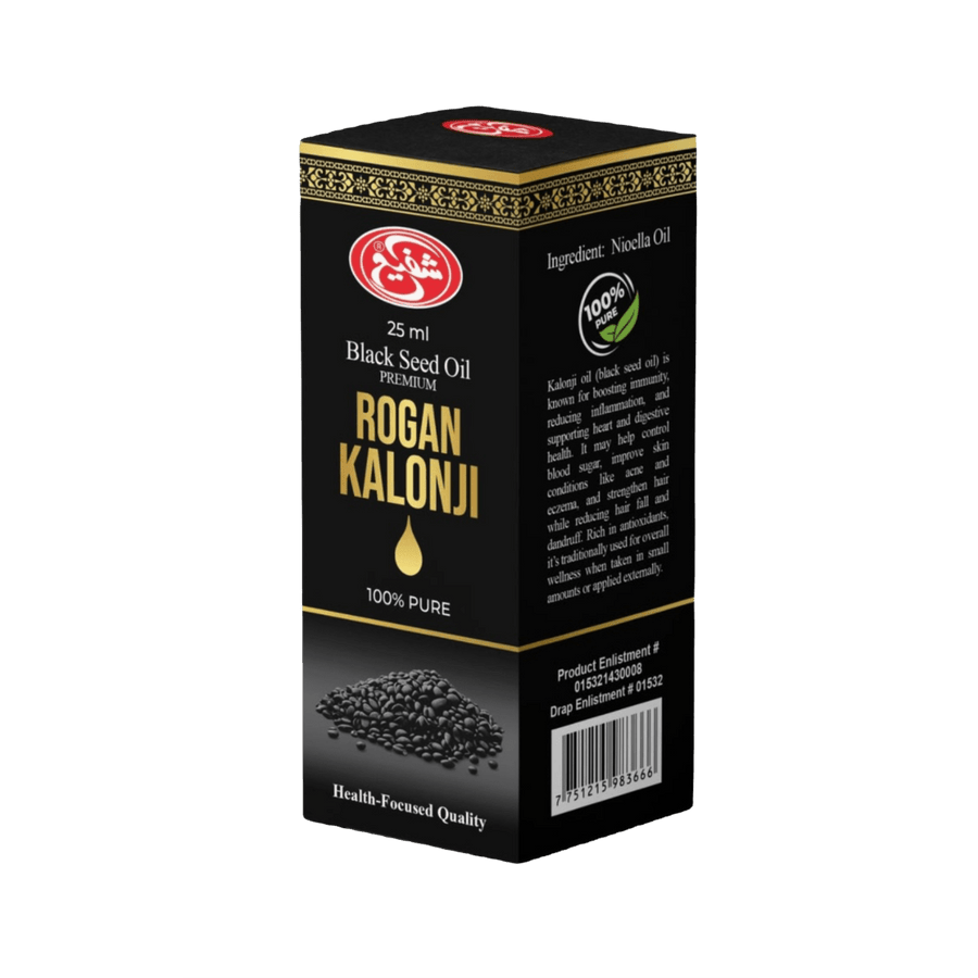 Roghan-e-Kalonji (Black seed oil)